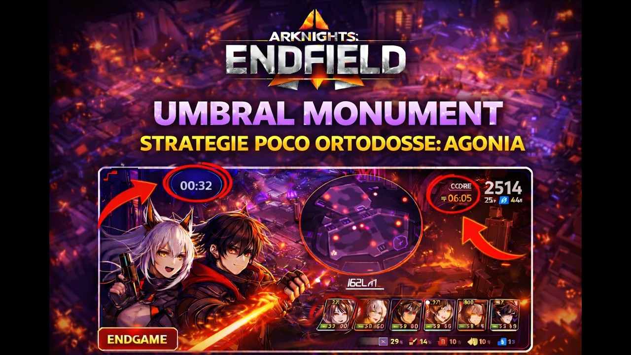 Arknights Endfield ITA – Umbral Monument - Strategie poco ortodosse lv 90 Agonia (Monumento D'ombra)