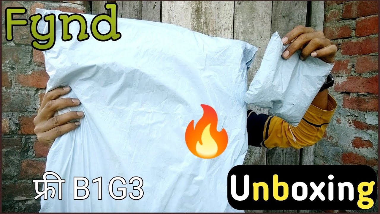 Shopee+Fynd Free Shopping Unboxing 🔥|| B1G3 Code Loot Tricks Fynd Apps || Delivery Tricks Warking 🤩