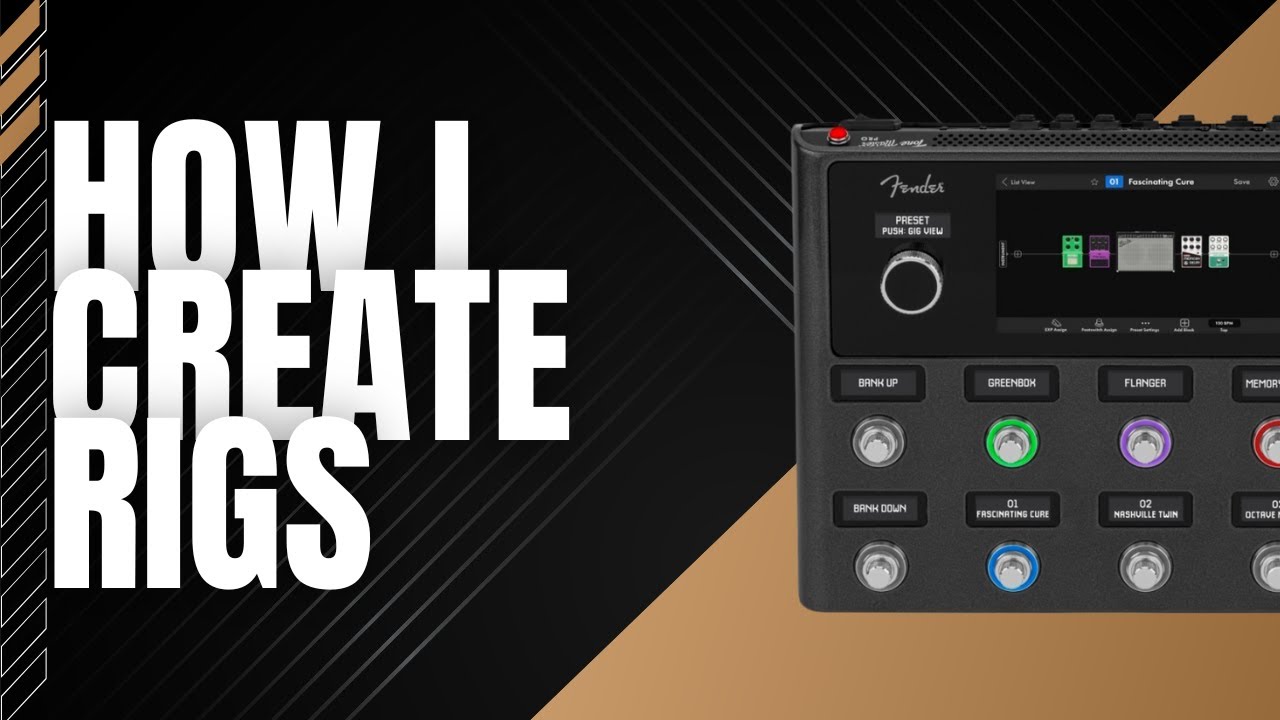 How I Create Tones on the Fender Tone Master Pro
