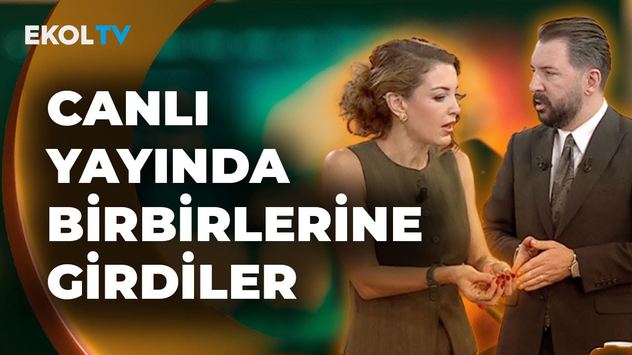Nagehan Alçı ve Ferhat Murat Canlı Yayında Birbirine Girdi!