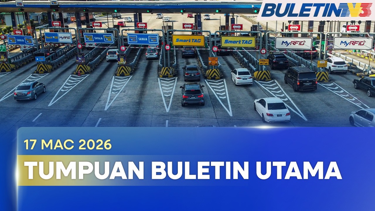 TUMPUAN BULETIN UTAMA | Sempena Aidilfitri. Tol Turun 50% Bermula Tengah Malam Ini