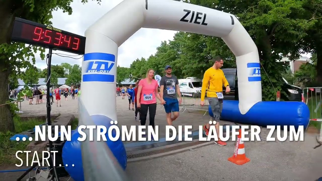 Fischhallenlauf 2022 beim LTV Kiel-Ost