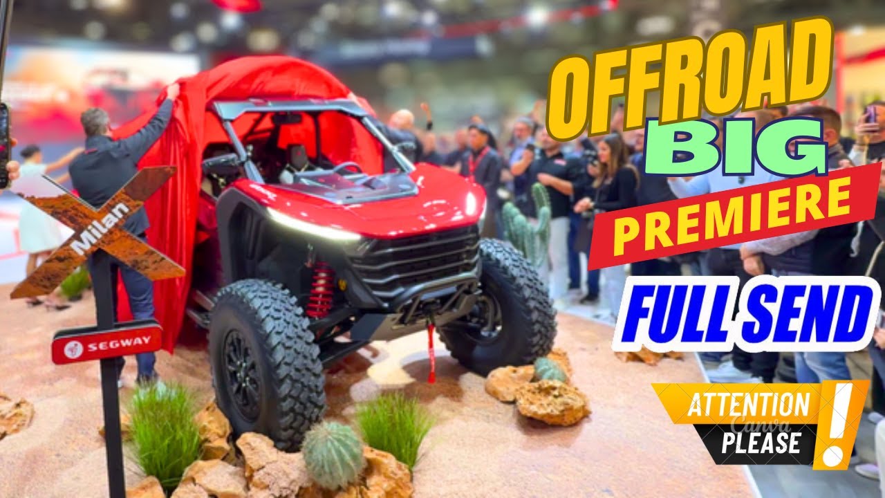 😱 245HP MONSTER SxS Reveal! 🚀 Segway Villain 4-Seater WORLD EXCLUSIVE at EICMA 2025