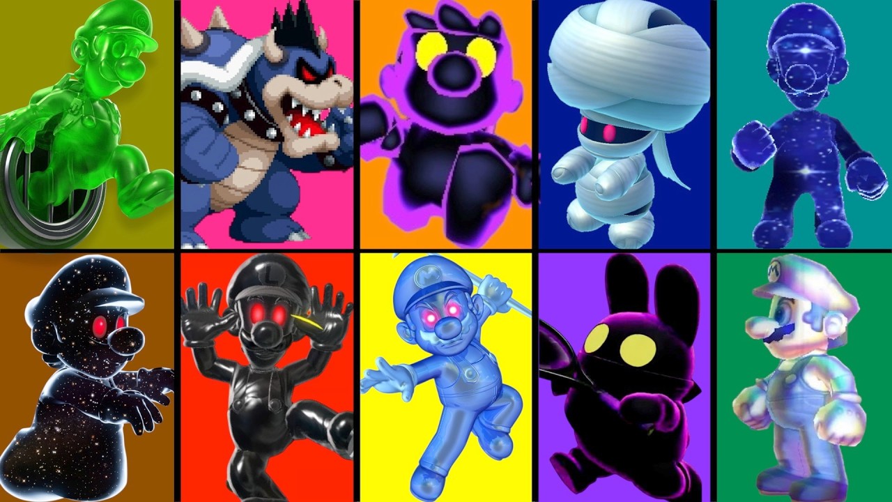 All the Cosmic Clones in Super Mario Games  and The Super Mario Galaxy Movie (2002-2026)