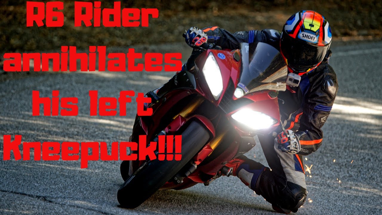 Canyon Carving Yamaha R6 Twins | KNEEDRAGGING
