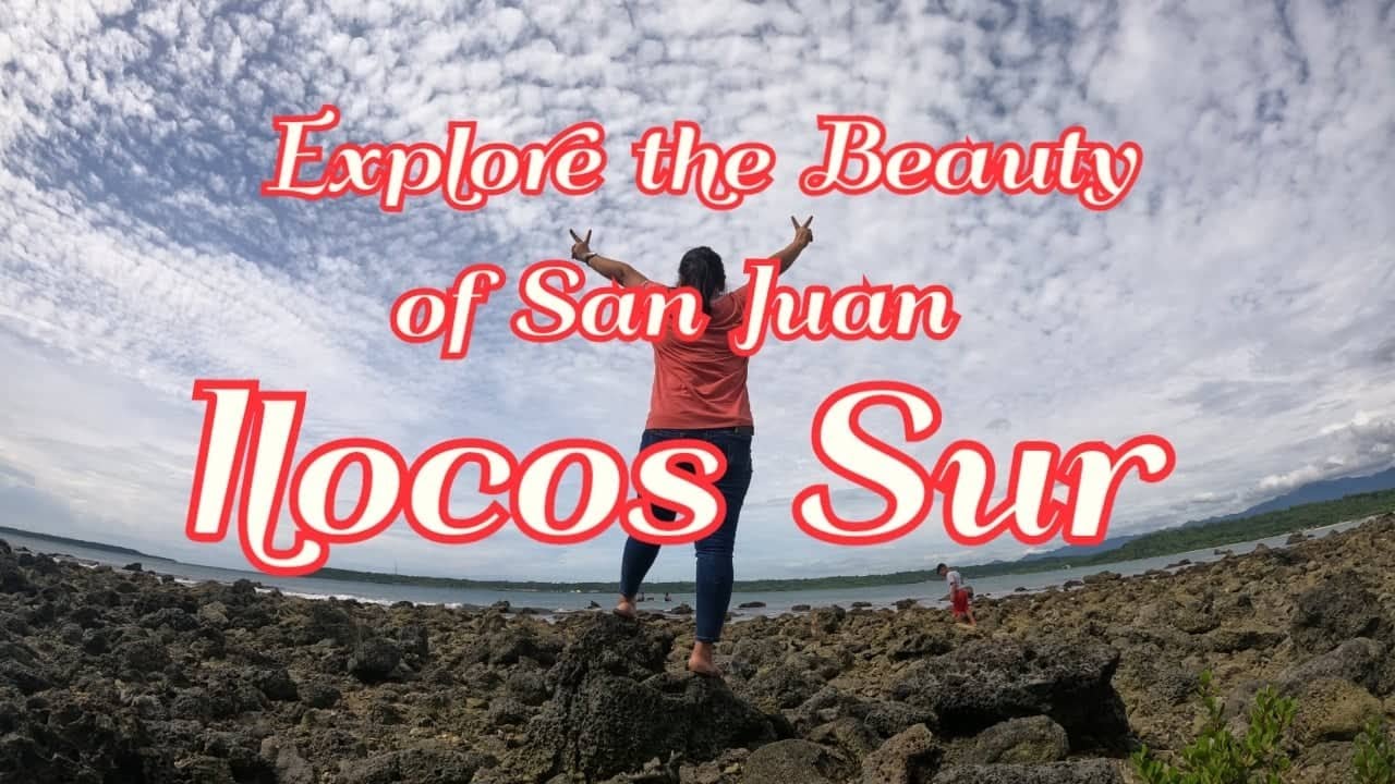 The amazing view of Surngit Beach San Juan, Ilocos Sur