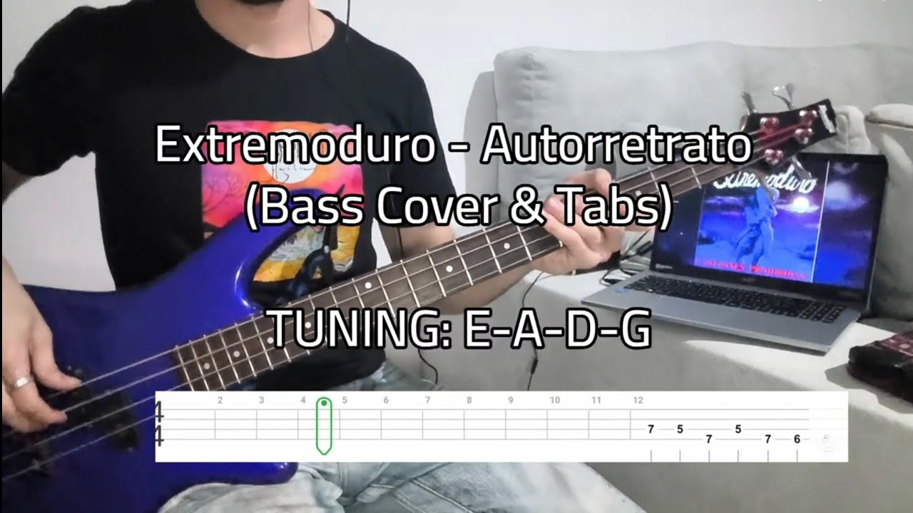 Extremoduro - Autorretrato | Bass Cover with Tabs