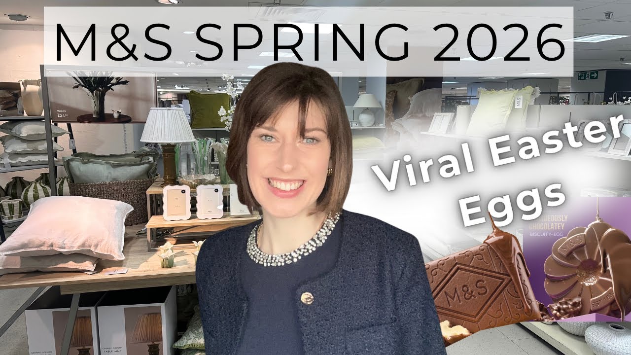 Marks & Spencer New In Spring 🛍️ M&S Homeware, Clothes & Easter Food