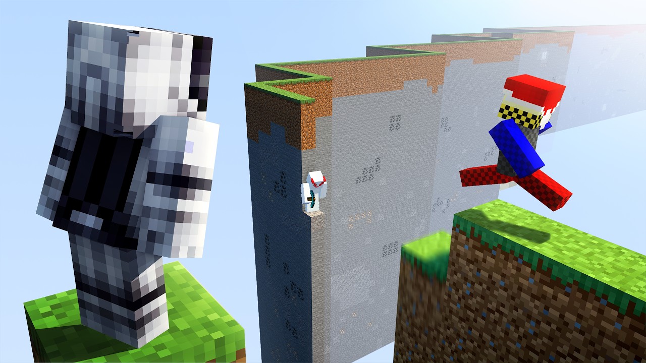 Minecraft But Walking Generates The World