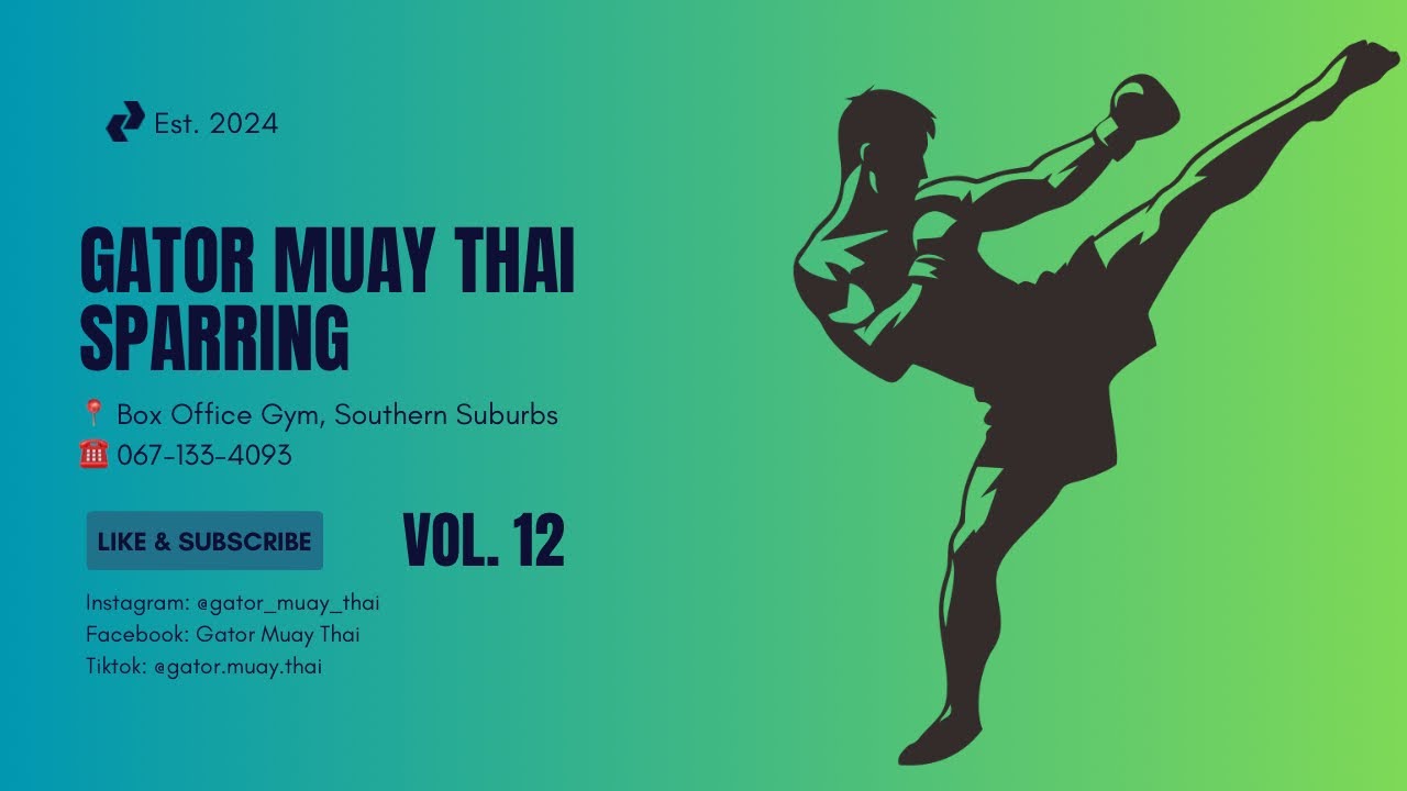 Gator Muay Thai Anniversary Celebration Sparring
