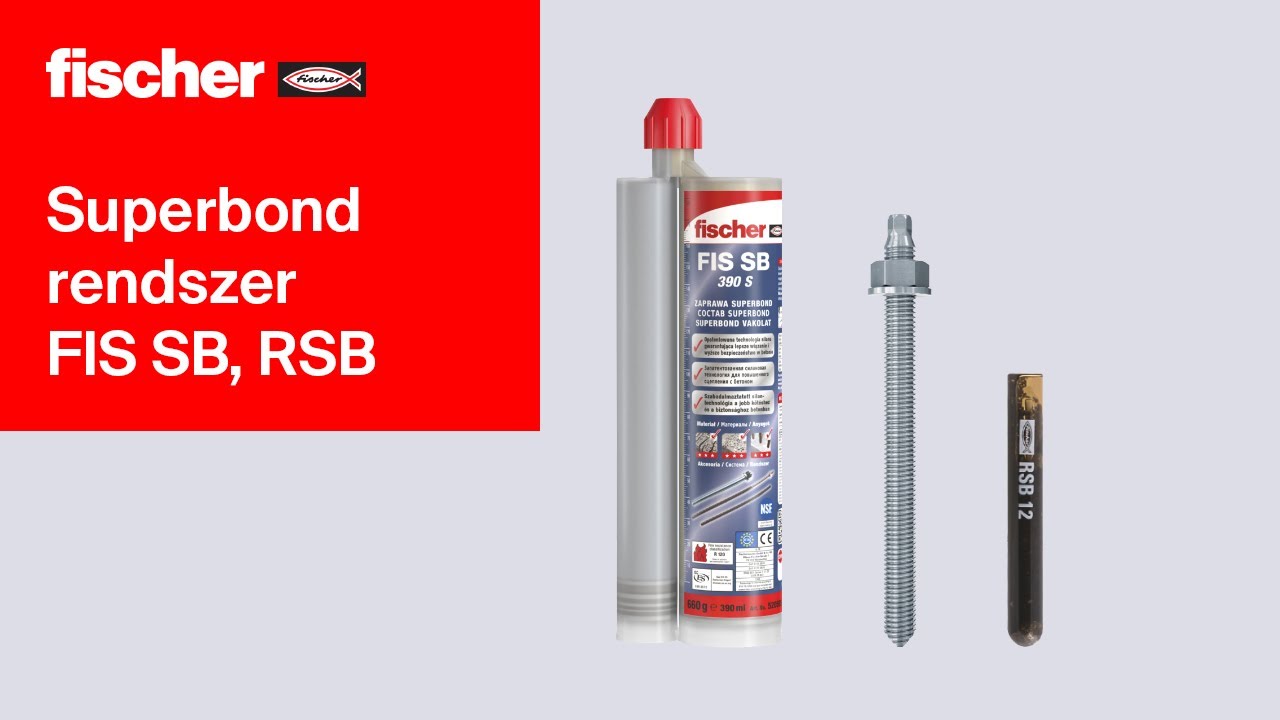fischer SuperBond rendszer FIS SB, RSB