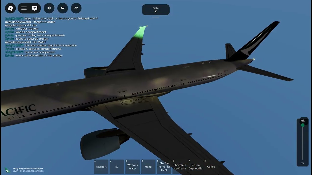 ROBLOX | Cathay Pacific | Economy Class | Boeing 777-300ER | Part 5