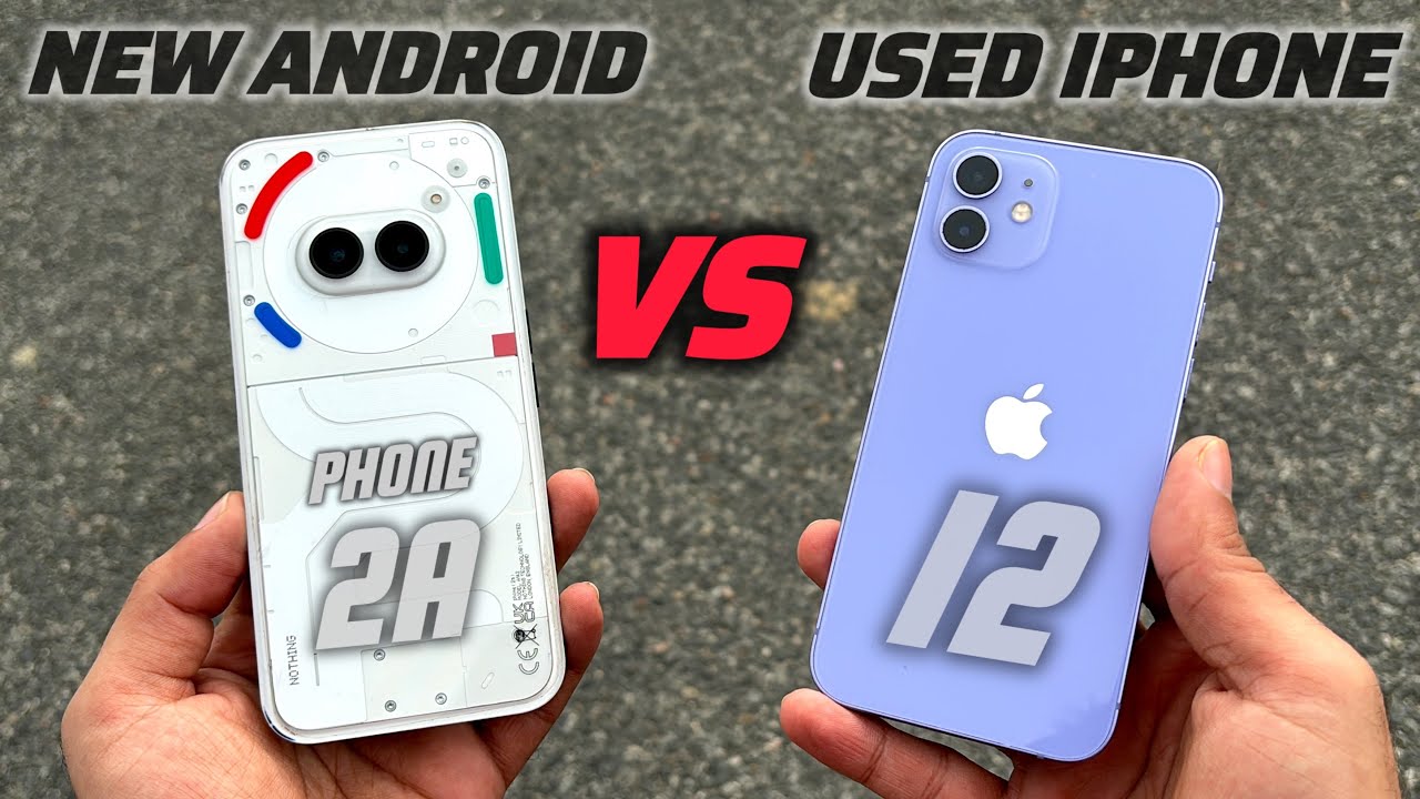 Used iPhone 12 vs Nothing Phone 2a🔥 Under Best under ₹20k🔥 Camera & Gaming!