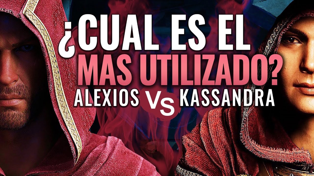 ¿ALEXIOS o KASSANDRA? ¿Cual es el PERSONAJE MÁS UTILIZADO en Assassin's Creed Odyssey?