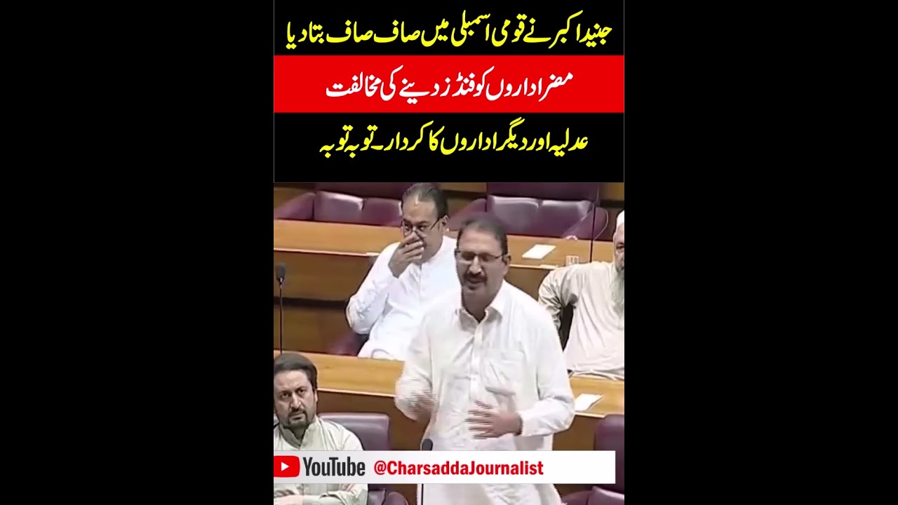 PTI Junaid Akbar Blasting Speech In National Assembly |