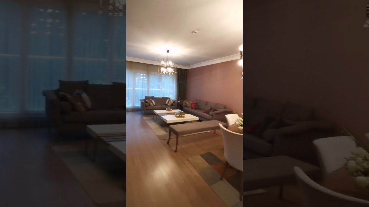 شاهد اجمل واروع شقة اربع غرف نوم وصالة كبيرة باشاك شهير ذات تصميم عالي