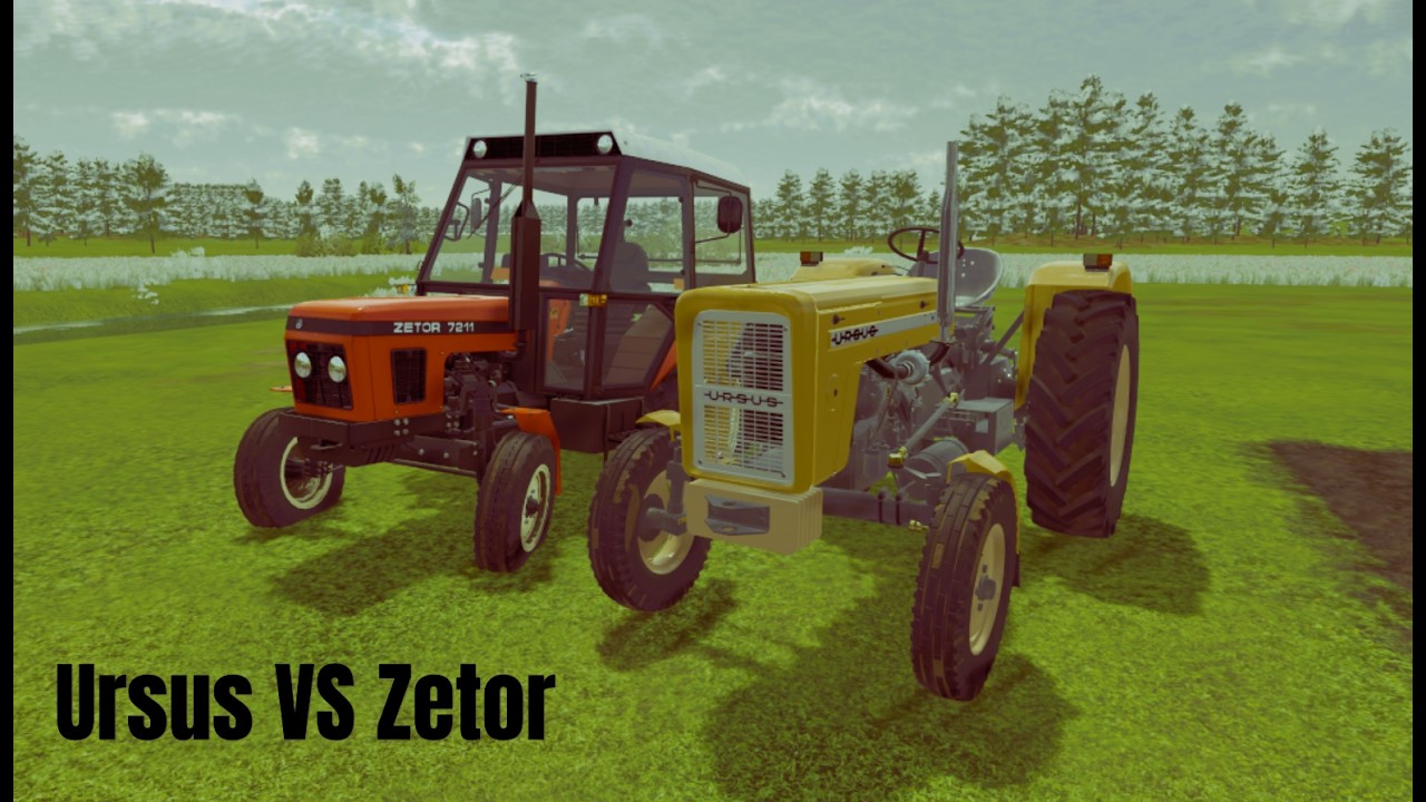 Który ciągnik lepszy 🤔❓ [ Ursus VS Zetor ] FS22
