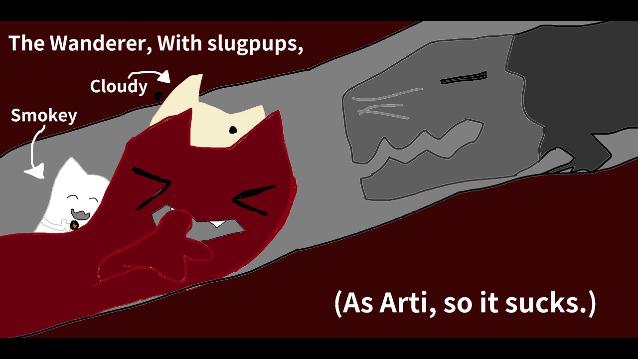 Rain World - The Wanderer, With Slugpups, Part 2