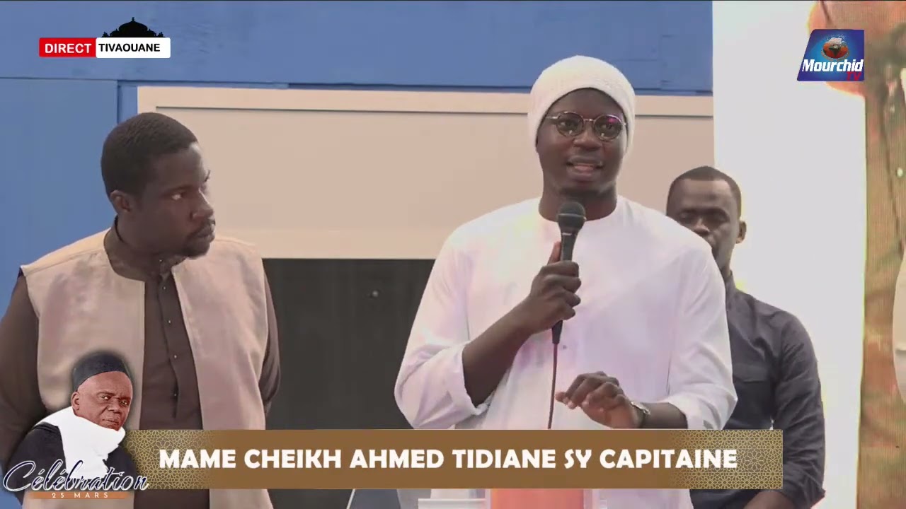 Intervention de Mame Cheikh Ahmed Tidiane SY Capitaine à l'Eveil Symphonique