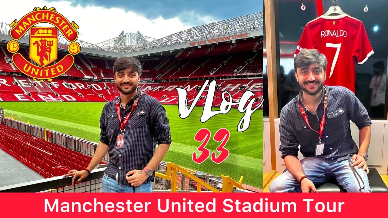 MANCHESTER UNITED STADIUM TOUR 2022 || Ronaldo T-shirt, Pitch, Dressing room, Press room and More!
