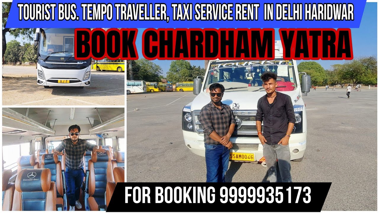 26 Seater Tempo Traveller Rent in Delhi -Haridwar  for chardham Yatra Call@9999935173