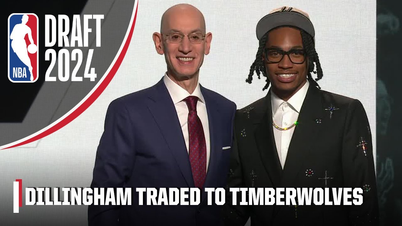 Spurs draft Rob Dillingham with 8th pick & trade him to the Minnesota Timberwolves | 2024 NBA Draft
