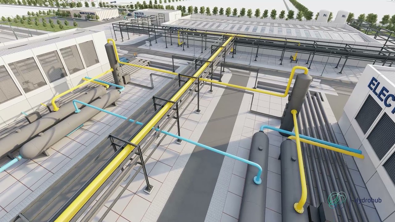 Gigawatt green hydrogen plant: the advanced design