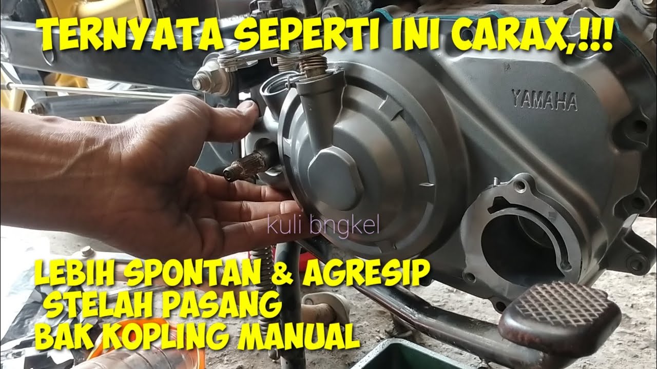 pasang kopling manual VEGA ZR