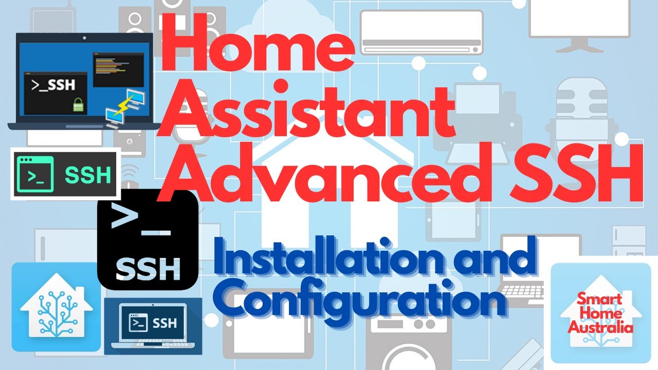 Home Assistant — расширенная установка и настройка SSH и веб-терминала — пошаговое руководство.