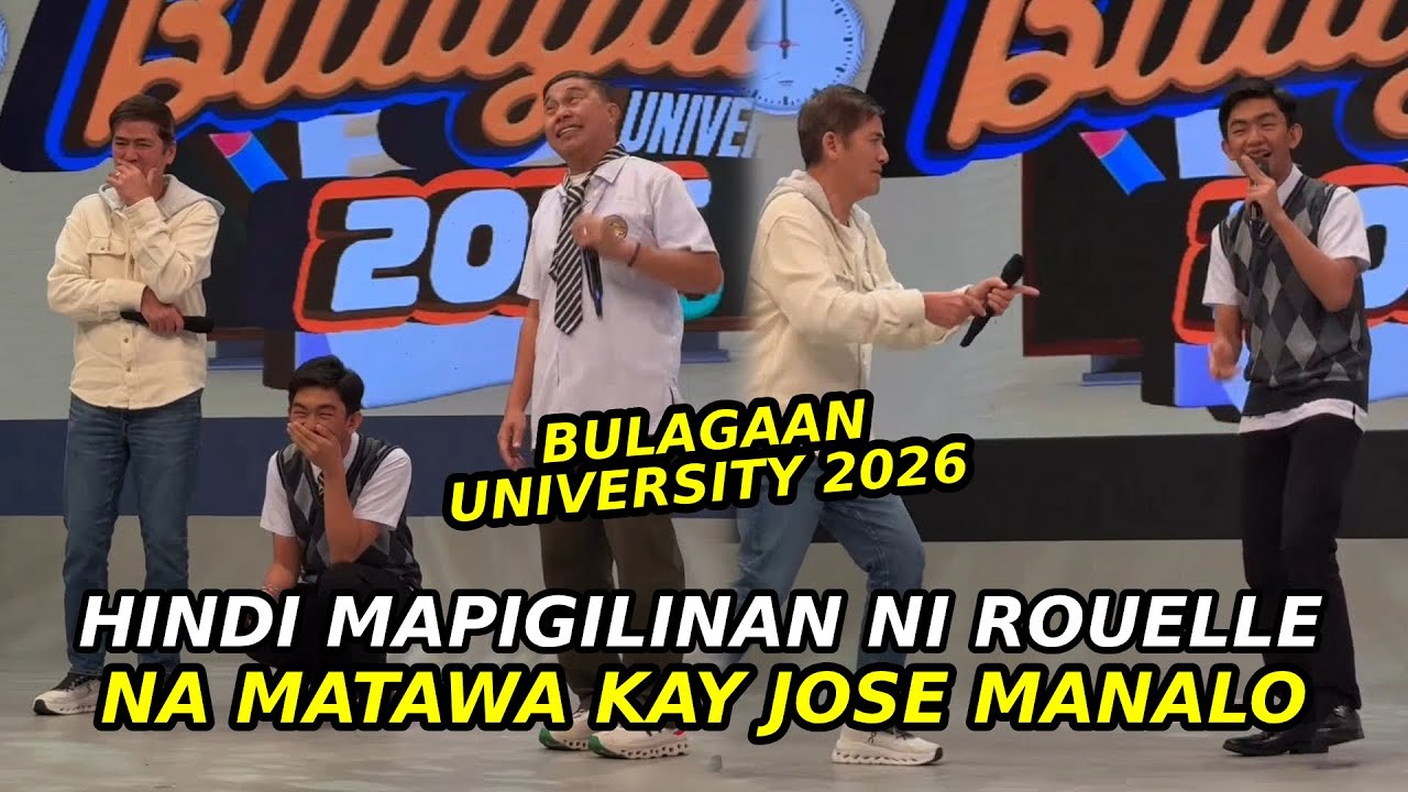 Hindi Mapigilan Ni Rouelle Cariño Na Matawa Kay Dabarkads Jose Manalo | Eat Bulaga TVJ TV5 | AC