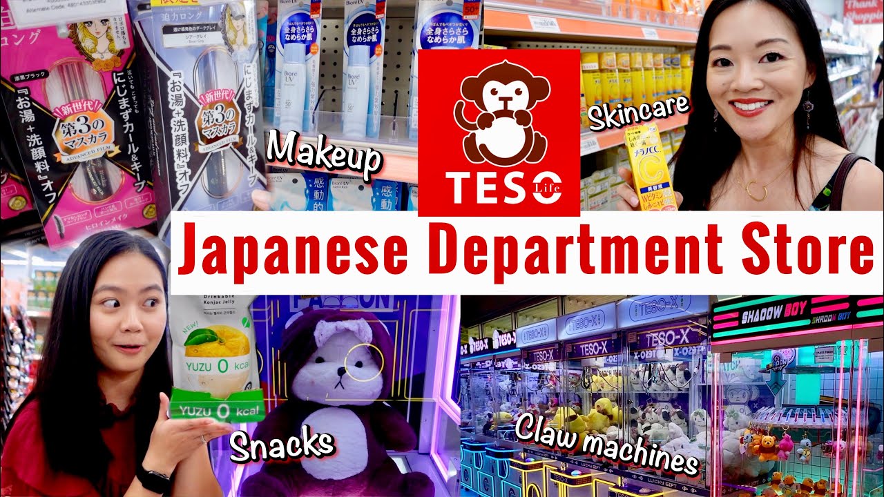 🛒ДЕЛАЙТЕ ПОКУПКИ С НАМИ в TESO Life💄🧸 | Тур по японским универмагам Америки!