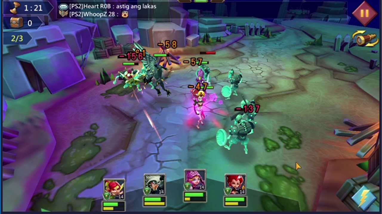 Captain Kringel - Gaming - Lords Mobile - Hero Stage Challenge Level 3-1
