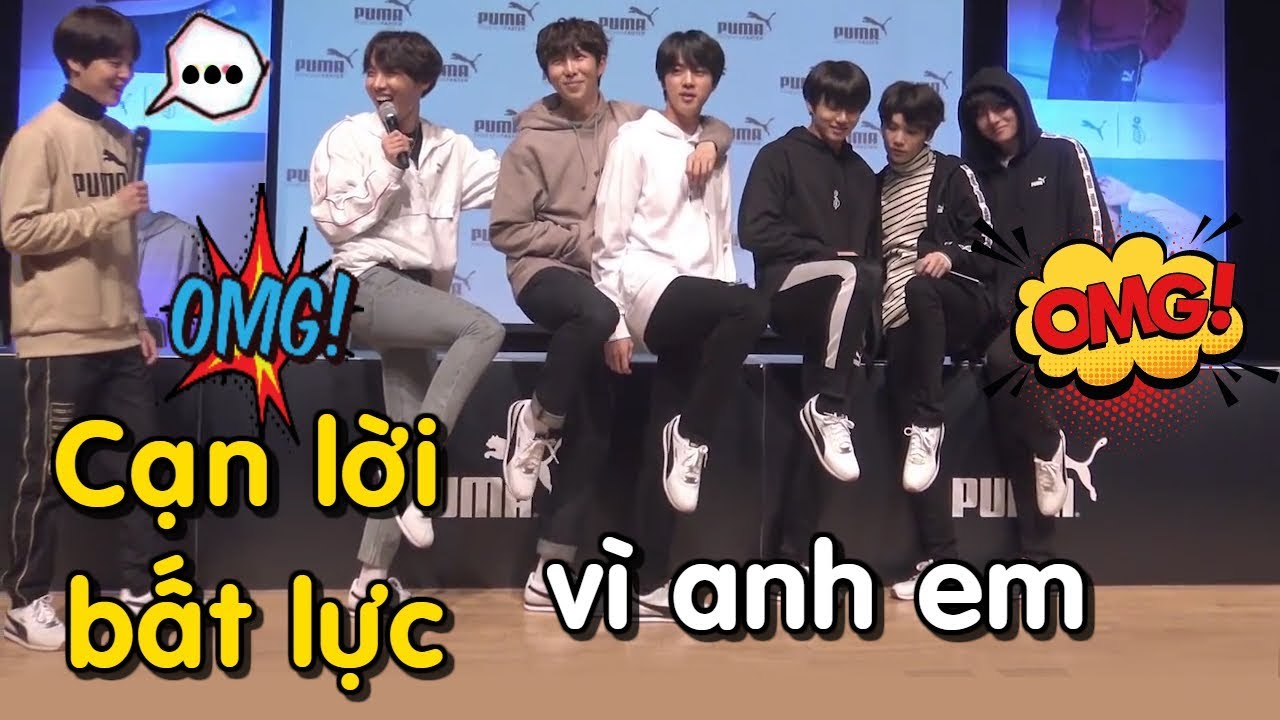 [BTS funny moments #28] CẠN LỜI, BẤT LỰC vì anh em =))) (Phần 1)