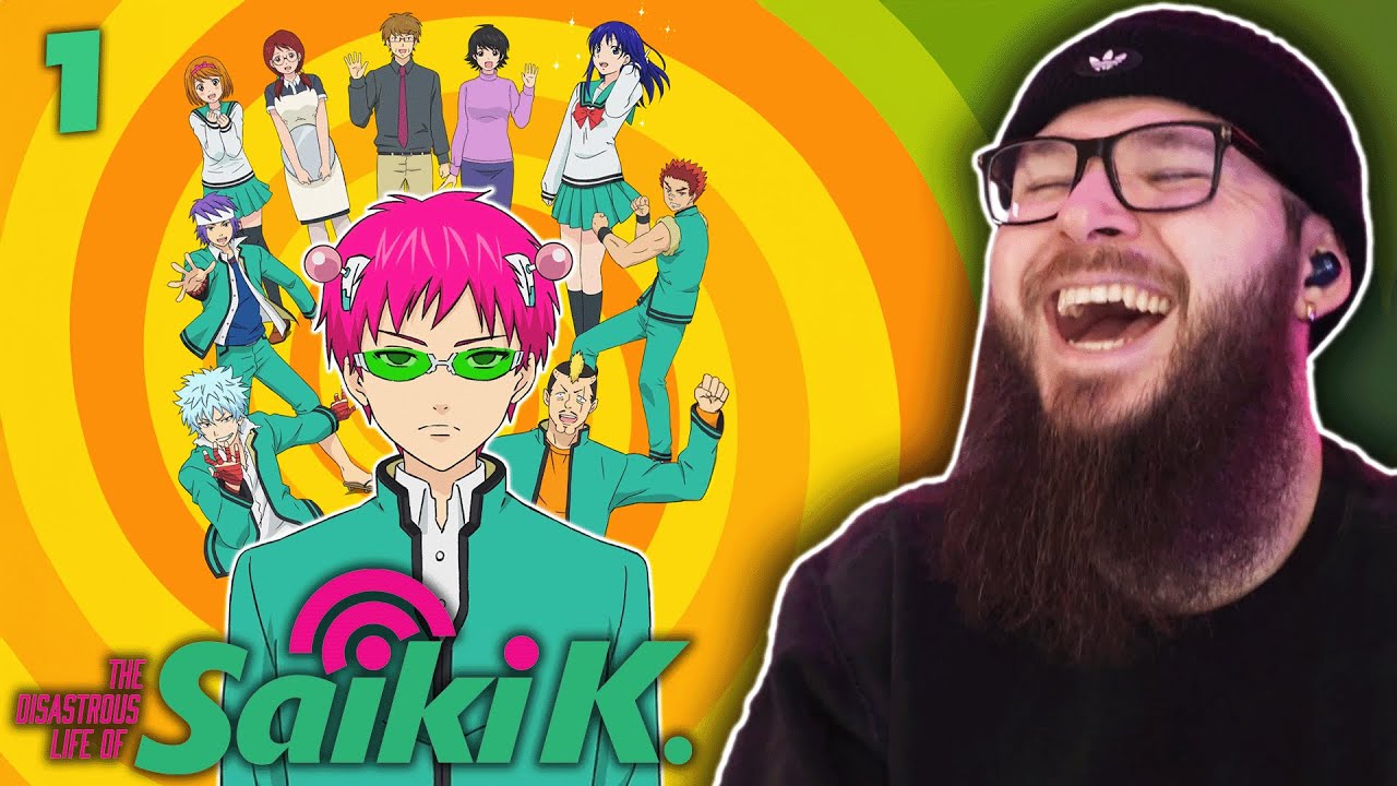 FIRST TIME Watching The Disastrous Life of Saiki K 斉木楠雄のΨ難
