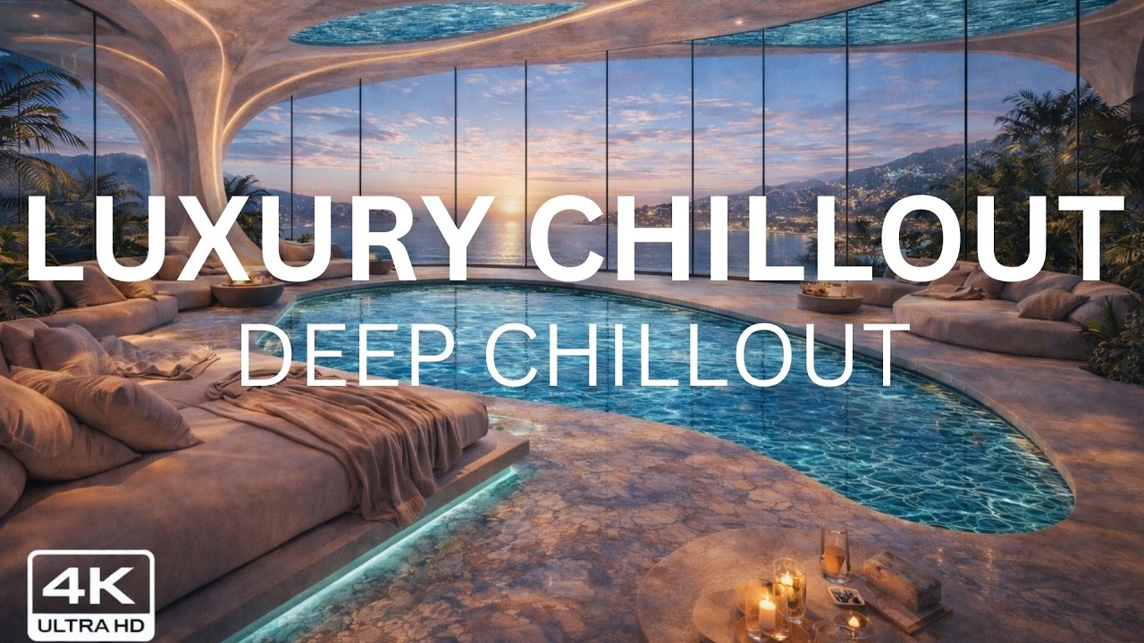 ✨ Luxury Chillout Lounge & Jazz Ambience | Poolside, Spa, Relax, Focus (1 Hour)