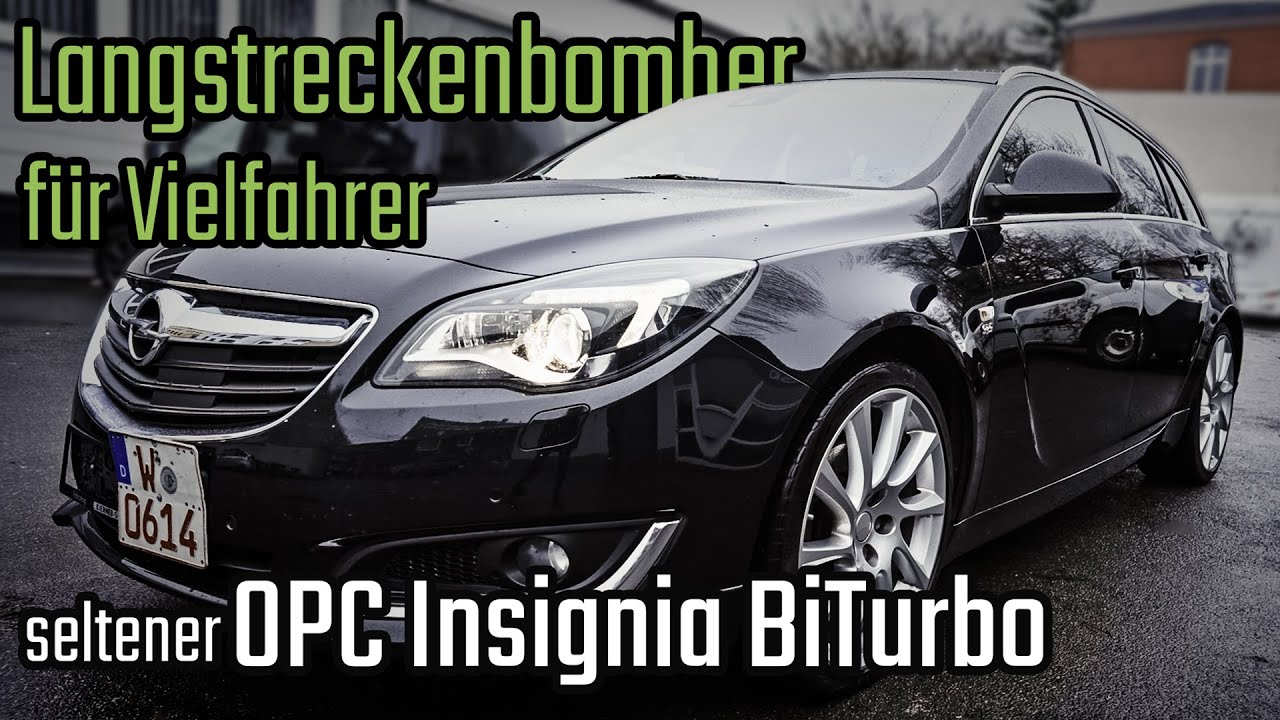 Seltener Opel Insignia OPC BiTurbo 2014 -  schicker Langstreckenbomber (Gebrauchtwagen)