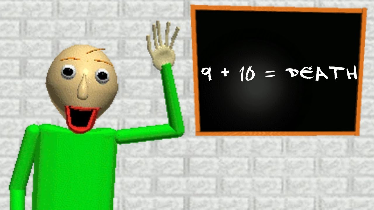 This school is a nightmare(Baldi's Basics)