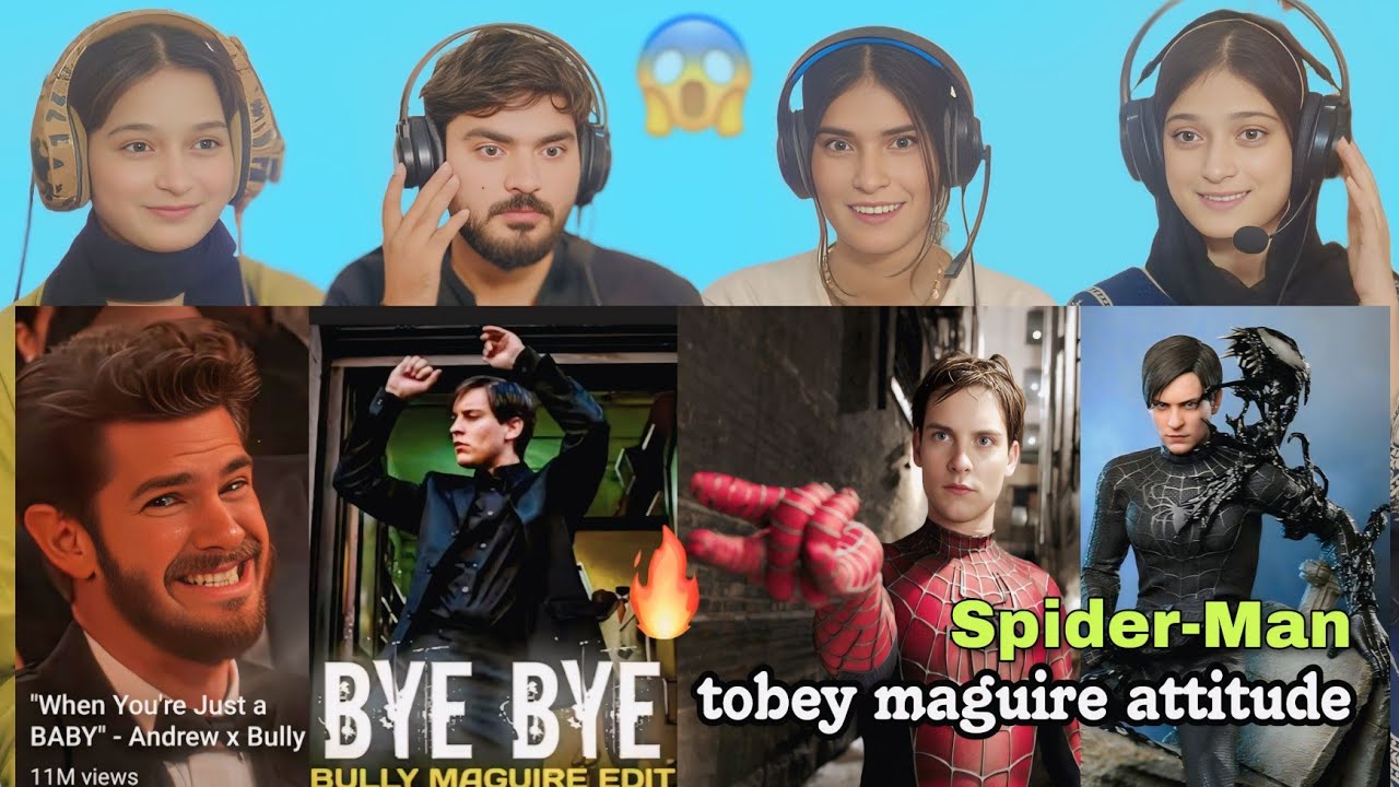 Spiderman Tobey Maguire Attitude 😎 Reaction 