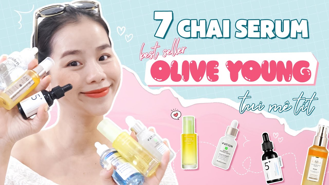 Top 7 Serum Hot Nhất Olive Young ♡ Quin