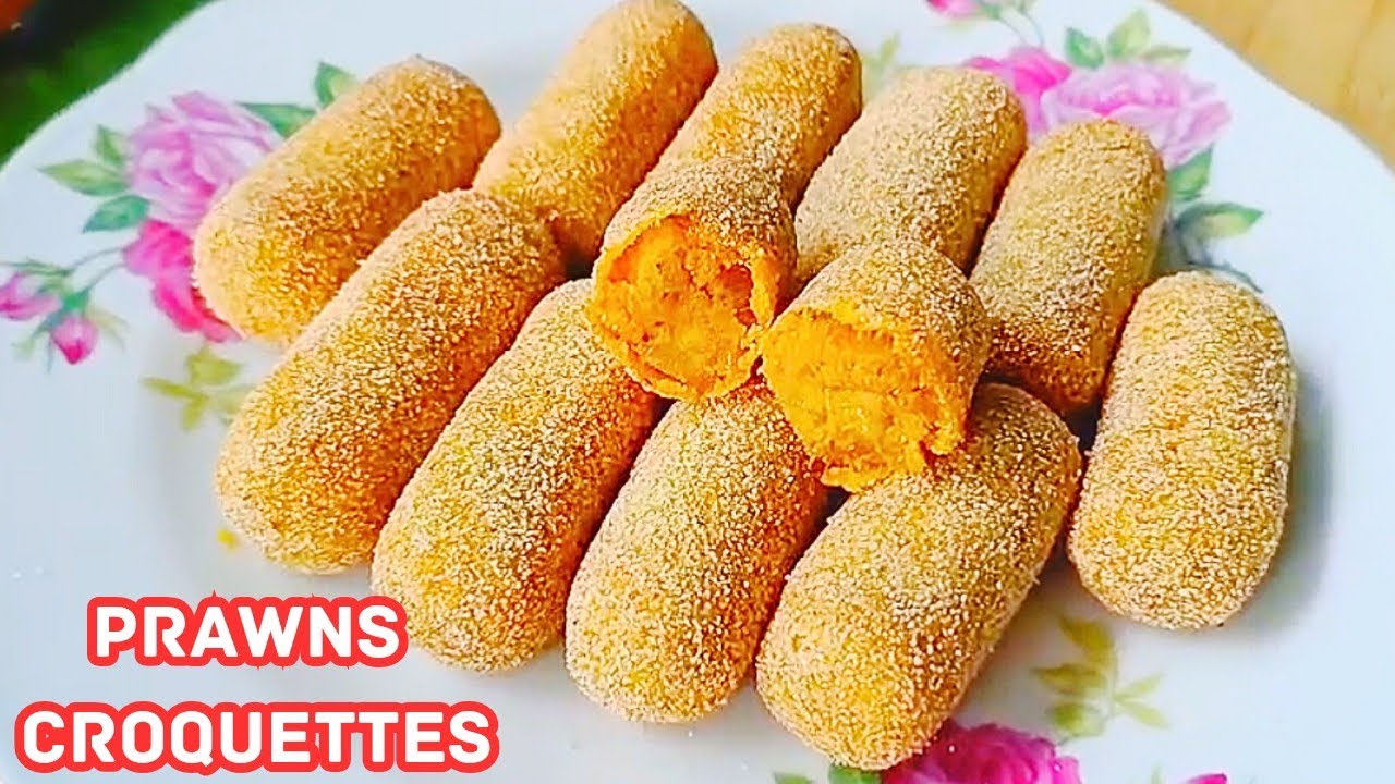 Prawns Croquettes 😋 | Party Snack | Shrimp | Goan Style #prawncroquettes #croquettes #goanyoutuber