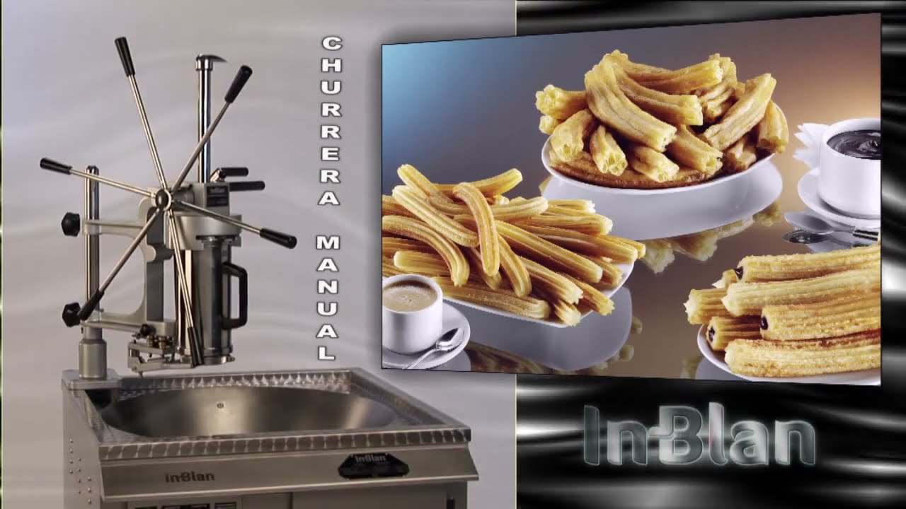 Pr&eacute;sentation de la machine &agrave; churros INBLAN