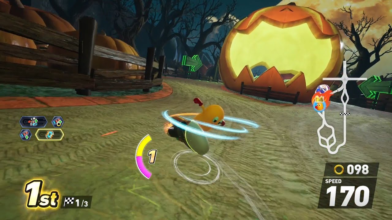 Pokey Clyde Loses His Way | PAC-MAN & Ghosts in Sonic Racing: CrossWorlds #sonicracingcrossworlds
