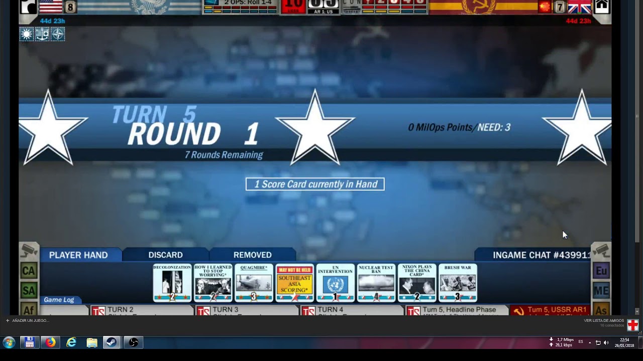 Final torneo Twilight Struggle PDL Devir Iberia en español   Segunda parte