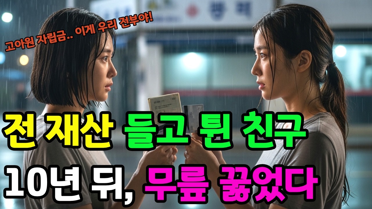 내 전 재산 700만 원 들고 튄 친구가 10년 뒤 대기업 사모님으로 내 발등 찍으러 왔다가 무릎 꿇고 피눈물 흘리며 빌게 된 사연 역대급 참교육