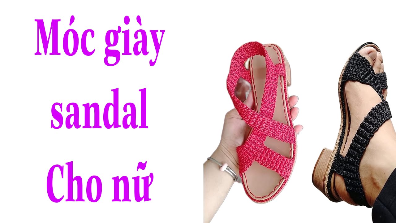 móc giày sandal nữ - #moclen #mocgiaylen