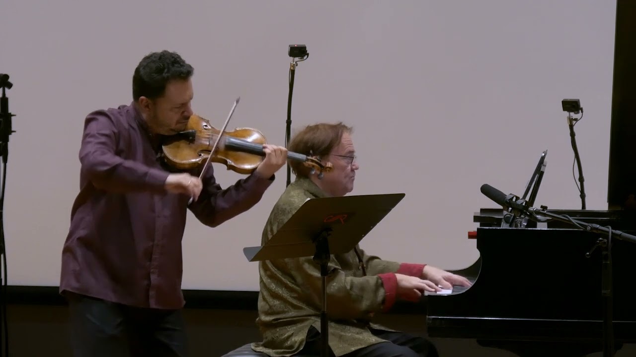 Mac McClure and Juan Carlos Higuita perform Three pieces Op. 40 by Amy Beach