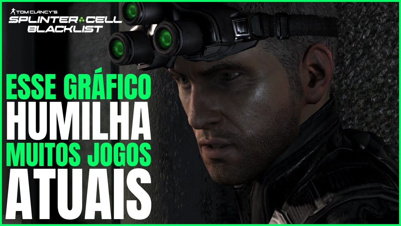 Splinter Cell Blacklist - Gráfico Absurdo pra um Game de 2013! #splintercellblacklist #stealth