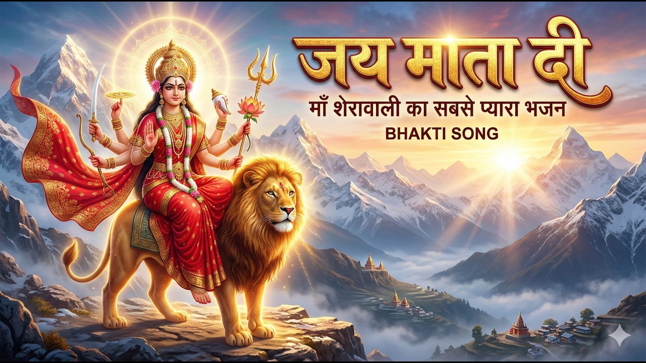 जय माता दी 🙏 O Meri Sherawali Maa | New Mata Rani Bhajan 2026 | Energetic Bhakti Song
