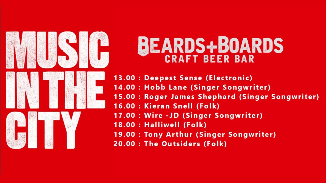 Music In The City 2025 at Beards & Boards Southampton