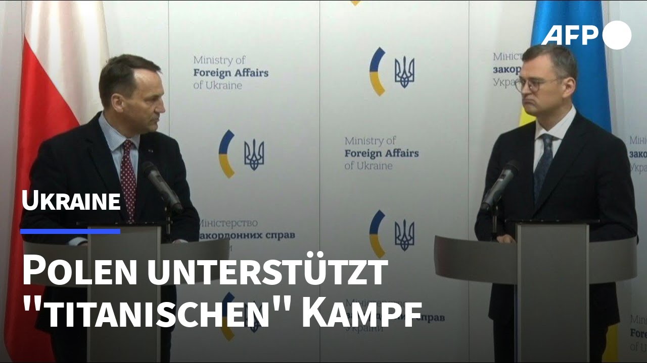 Polens neuer Außenminister unterstützt Ukraine in 